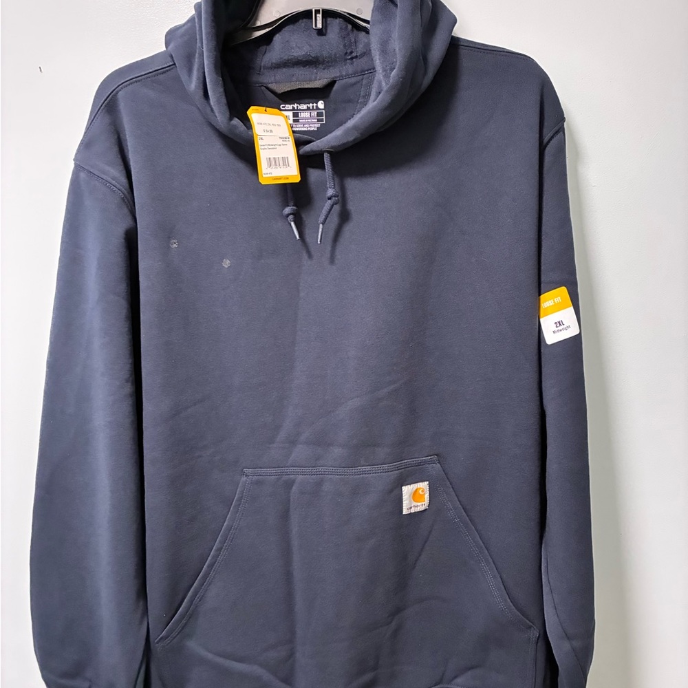Carhartt Men's Navy Hoodie *SEE PICTURES